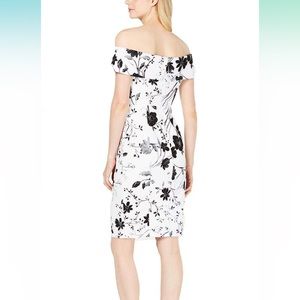 Calvin Klein Off Shoulder Dress